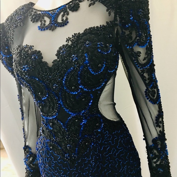 Lillie Rubin Evening Dress - Picture 8 of 9